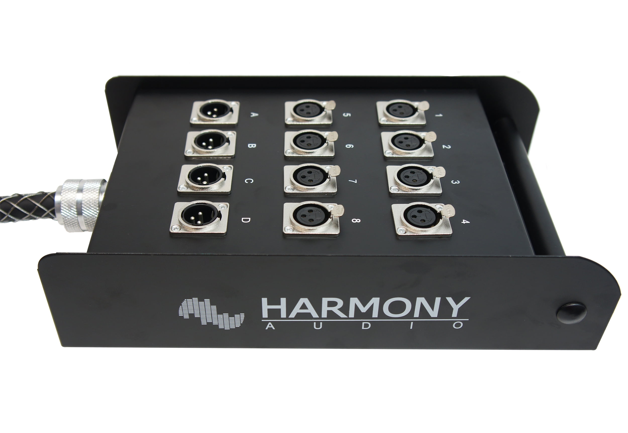 Harmony Audio HA-SB12100 XLR Snake Cable 12 Channel 100 Feet (8 Send, 4 Returns)