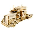thumbnail image 2 of 3D DIY Wooden Heavy-Duty Truck Assembly Model Wooden Vehicle Model Kit Mechanical Construction Craft Kit for Adults & Teens Creative 286 Pieces, 2 of 7