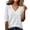 01# White, variant on Qwertyu Sweater for Women Summer 2026 Short Sleeve V Neck Pullover Top Business Casual Knit Fall Clothes Purple M