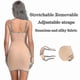 thumbnail image 3 of Slimming Full Length Shapewear Slips Nude Straight Tube Dress Body Shaper Women Skinny Under Dresses Underwire Cup Black Pink, 3 of 5