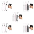 thumbnail image 1 of pitrice 3pcs Lanyard Cell Phone Anti-lost Safety Bling Rope Wristband Charm Supply Strap Lanyards Fashionable Short Type 5Set, 1 of 6