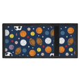 thumbnail image 4 of FUIALDOLG Polyester Fabric Children's Trifold Wallet with Magic Sticker Closure, Mixed Sports Balls Youth Wallet for Outdoor Sports, 4 of 6