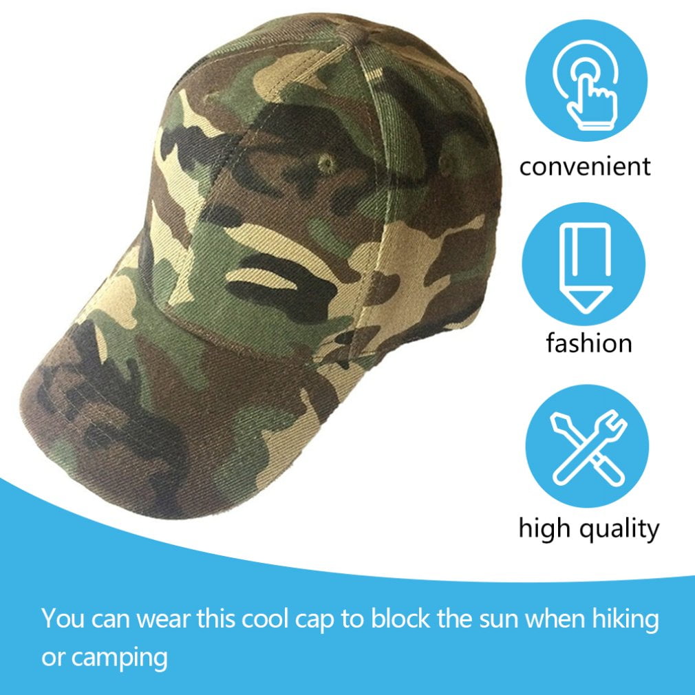 camouflage sports hats