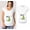 White, variant on Tejiojio Maternity/Labor/Nursing Clothing Women Short Sleeve Pregnant Maternity Letter Printing Cartoon Print Tops