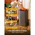 Smart Kitchen Composter, Electric Countertop Compost Bin with Lid, 2.5L, 150W