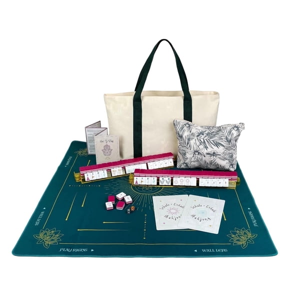 Mahjong set Yoga Premium Tile Game by Mad About Mahj