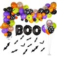 thumbnail image 1 of Halloween Balloon Kit with Foil Confetti Balloons, 1 of 5