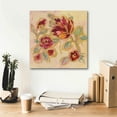thumbnail image 6 of Epic Graffiti 'Gilded Loose Floral II' by Silvia Vassileva, Canvas Wall Art, 18"x18", 6 of 8