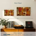 thumbnail image 4 of Elephant Stock Oriental Bazaar I Wall Art - Horizontal Multi Panel Canvas - Living Room Wall Decor - Abstract Multi Panel - Brown And Gray Decor By Silvia Vassileva - 33" x 20", 4 of 8