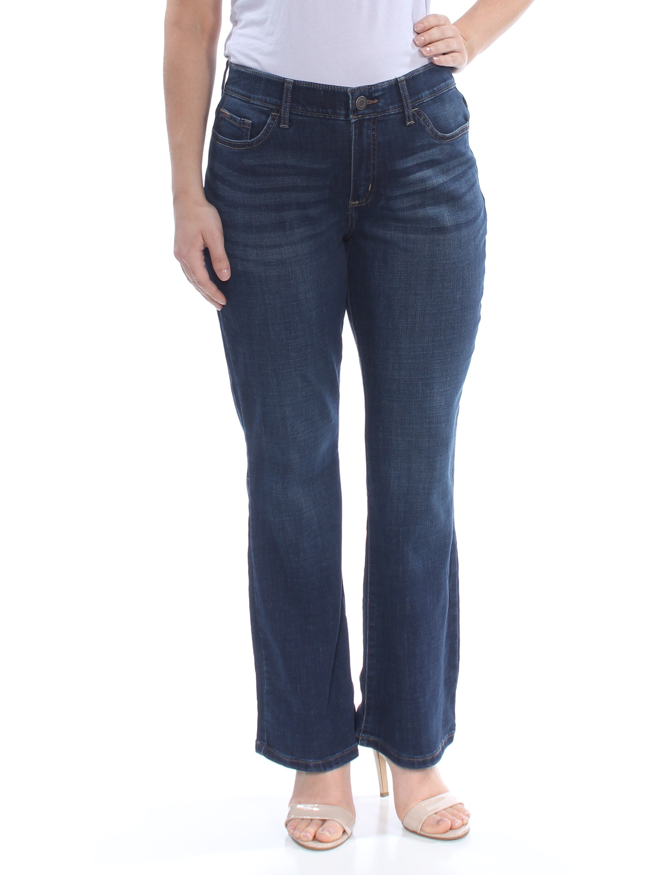 LEE $40 Womens New 1192 Navy Boot Cut 