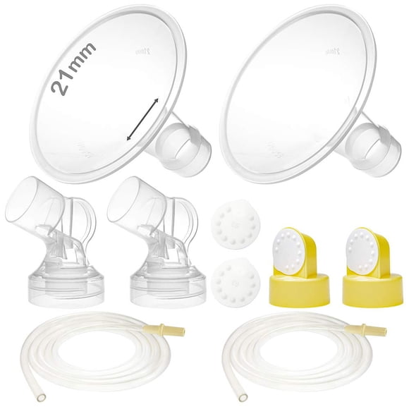 Piezas de Bomba Nenesupply Compatibles con Medela Pump in Style 21 mm