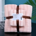 thumbnail image 2 of Shpwfbe Bathroom Accessories Bath Towels Coral Velvet Suit Gift Towel Gift Soft Absorbent Son & Mother Towel Set（Towel :35*75Cm;Bath Towel: 70*140Cm） Towels For Bathroom, 2 of 9