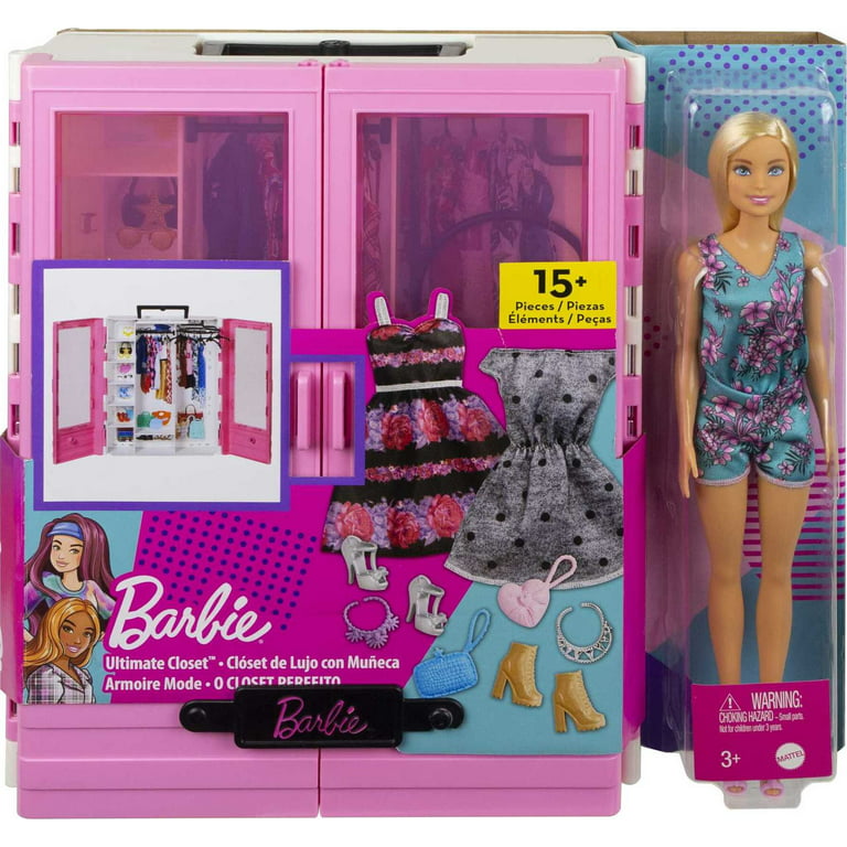 Barbie Fashionistas Ultimate Closet Doll and Accessories