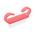 thumbnail image 5 of Unique Bargains 5 Pcs Durable Transparent Nail Cleaning Brush for Cleaning Fingernails Small Red, 5 of 7