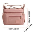 thumbnail image 2 of Crossbody Bag for Women Multi Pockets Cross Body Purses for Women Color Pink Size One Size, 2 of 8
