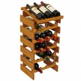 thumbnail image 1 of Wooden Mallet WRD35MO 18 Bottle Dakota Wine Rack with Display Top, 1 of 1