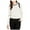 Beige - creamblk, variant on Rachel Roy Womens Tied Split-Sleeve Knit Sweater, Beige, Large