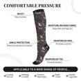 thumbnail image 4 of Picia French Bulldogs Printed Sports Compression Socks - 15-20mmHg Graduated Compression, High-Performance Soft and Breathable Socks for Men and Women, 4 of 5