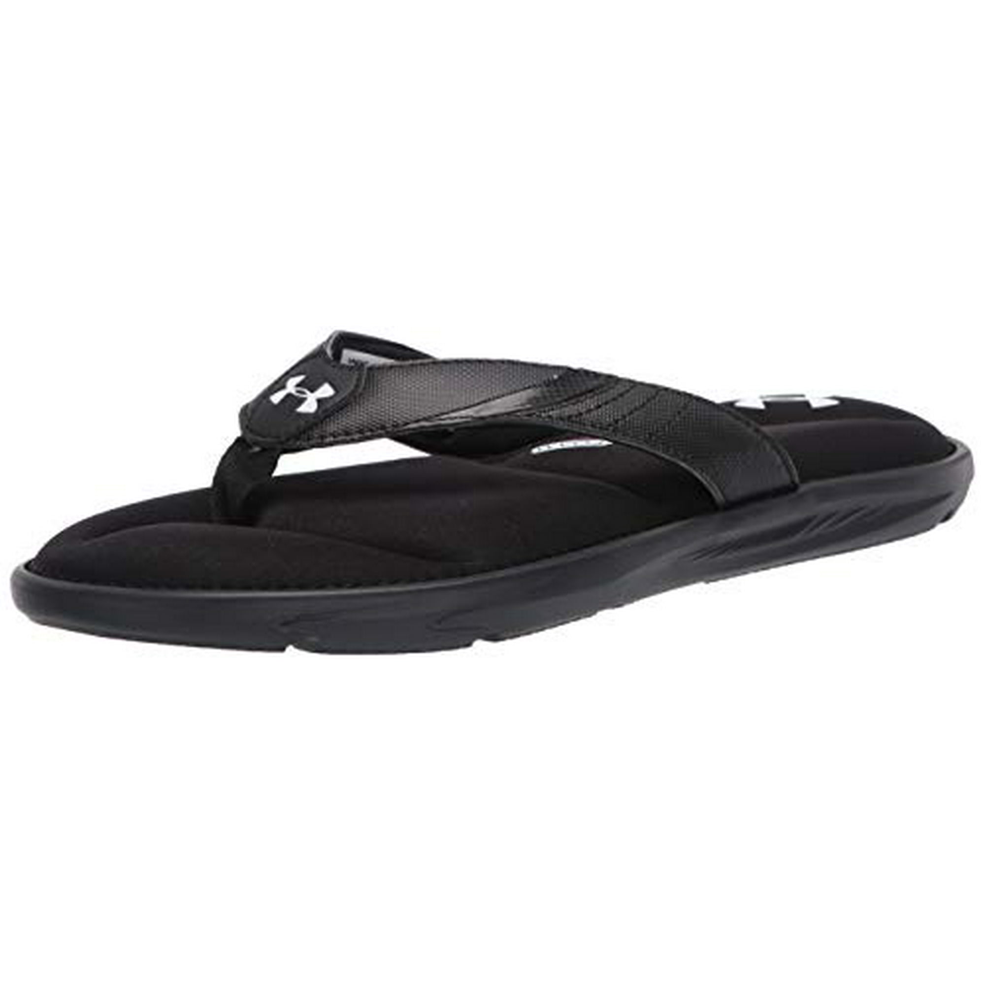 Under Armour Men s Ignite III T Flip Flop Black 001 Black 11 M US Walmart