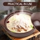 thumbnail image 4 of Cazole de cero a alta temperatura resistente a los fideos de arroz con cacerolas de cocina de la cacerola, 4 of 7