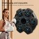 thumbnail image 3 of Máquina Entrenamiento Boxeo Equipo Ejercicio Montado en La Pared Música Ajustable Compatible Dientes para Respuesta Azul, 3 of 9