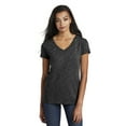 thumbnail image 1 of District Tee-Shirt Col en V Médaille pour Femmes. DT664, 1 of 1