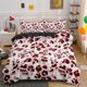 thumbnail image 1 of Juego de cama de 3 piezas con estampado de leopardo (1 funda nórdica + 2 fundas de almohada), 1 of 1