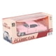 thumbnail image 3 of Juguete De Coche, Diseño De Apertura De Puerta Doble Seguro, Juguete De Modelo De Coche, Coche Clásico Cadillac 1:36, Duradero Para Regalo, Juguete Para Niños ANGGREK Rosa, 3 of 8