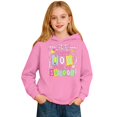 thumbnail image 5 of Happy 100 Days of School Unisex Hoodies for K_ids - Funny Print Drop Shoulder Long Sleeve Sweatshirts, Casual Back to School Tops for B`oys & G`irls, 5 of 6