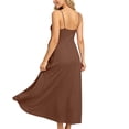 thumbnail image 6 of QSAWXQZ Women's Maternity Maxi Dress Sleeveless Scoop Neck Stretch a Line Long Dress for Summer 3XL, 6 of 9