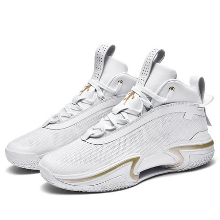 

Men s Lace Up Non-Slip Basketball Shoes Breathable Wear-Resistant Sneakers Outdoor Athletic Sports Trainer Walking Running Shoe