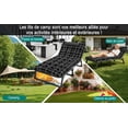 thumbnail image 2 of Camping Cot, Adjustable 4-Position Adults Reclining Folding Chaise with Pillow, Outdoor Lounge Chair Sleeping Cot Bed, Perfect for Office, Pool, Beach, Patio TidBay, 2 of 10