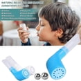 thumbnail image 3 of Mucus Removal Device Lung Expander Breathing Exercise Respiratory Phlegm Remover Clear -Blue, 3 of 5