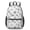 Soccer and Cleat White Pattern-1, variant on Soccer and Cleat White Pattern 17" School Backpacks for Teens,Waterproof Oxford Fabric,S-Shape Padded Straps for School,Travel,Hiking,Camping