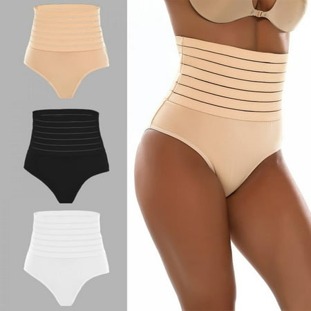 Women High Waist Shaping Panties Breathable Body Shaper Slimming Tummy Underwear Butt Lifter Seamless Panty
