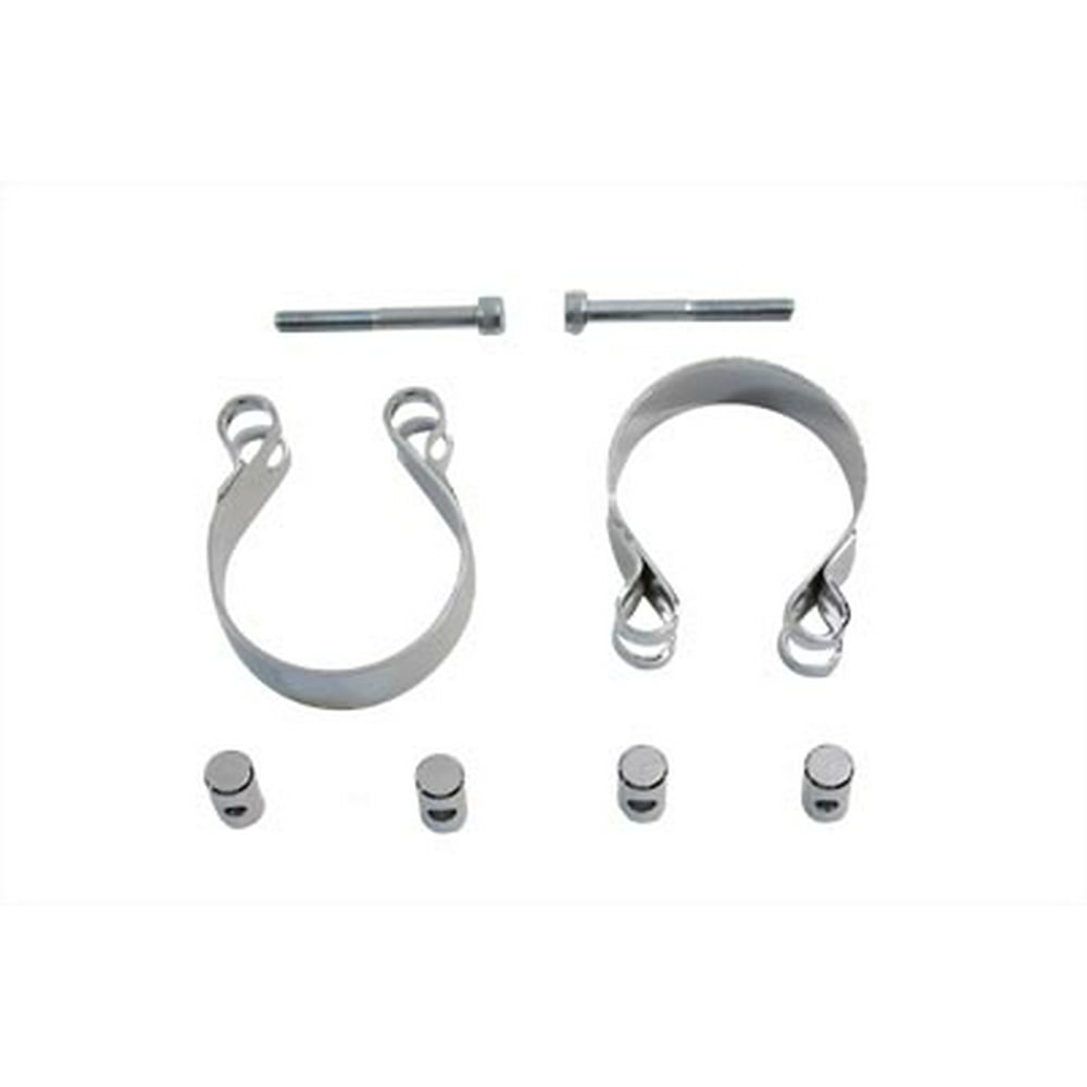 Stainless Allen Type Exhaust Clamp Set,for Harley Davidson,by VTwin