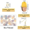 thumbnail image 2 of 1Box 16Pcs Oval Resin Walnut Wood Pendants Dangle Earring Making Kit Resin Walnut Charms With Brass Earring Hooks Jump Rings Wood Statement Wood Earring Accessories for Jewelry Making, 2 of 6