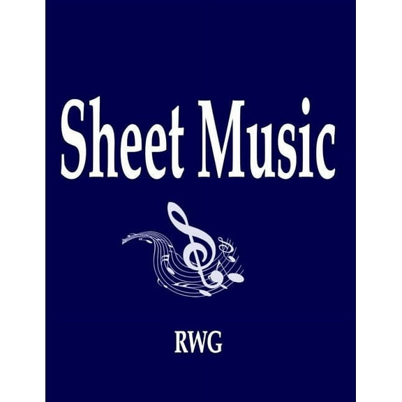 Sheet Music: 50 Pages 8.5" X 11", (Paperback)