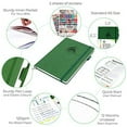 thumbnail image 3 of Clever Fox Budget Planner - Undated - Expense Tracker Notebook. Monthly Budgeting Journal, Finance Planner & Accounts Book to Take Control of Your Money. Start Anytime. A5 Size Dark Green Hardcover, 3 of 6
