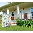 thumbnail image 5 of Summer Garden Flag Seasonal Small Blue Floral 12x18 Double Sided Vertical, Forget-Me-Not Flowers Garden Yard Flags Outdoor Farnhouse Decoration Outside, 5 of 6
