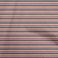 thumbnail image 1 of oneOone Georgette Viscose Brown Fabric Stripes Craft Projects Decor Fabric Printed By The Yard 42 Inch Wide, 1 of 4