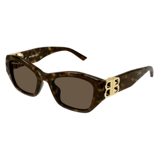 NEW BALENCIAGA BB0360S 002 TORTOISE SUNGLASSES BALENCIAGA BB0360S 002 Sunglasses Tortoise Frame Brown  main image 2