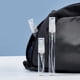 thumbnail image 2 of 30 frascos atomizadores de vidrio transparente vacíos de 3 ml/5 ml/10 ml con pulverizador de niebla fina, ideales para viajes. Incluyen 2 embudos y 4 pipetas., 2 of 9