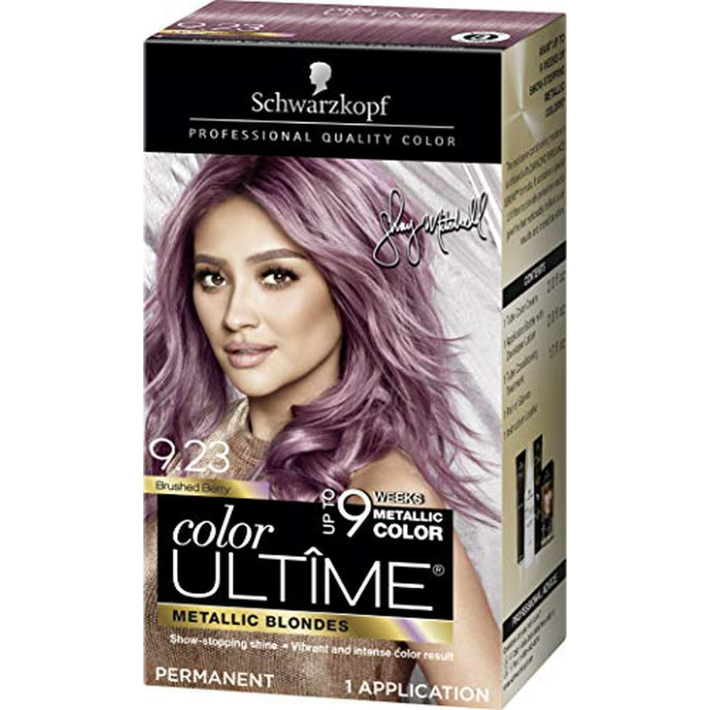 Schwarzkopf Color Ultime Metallic Permanent Hair Color Cream, 9.23