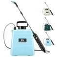 thumbnail image 5 of QDXFX Electric Garden Sprayer 8L Backpack Sprayer with 3 Mister Nozzles Retractable Wand Shoulder Strap Rechargeable Weed Sprayer for Spring Time Planting,White, 5 of 8