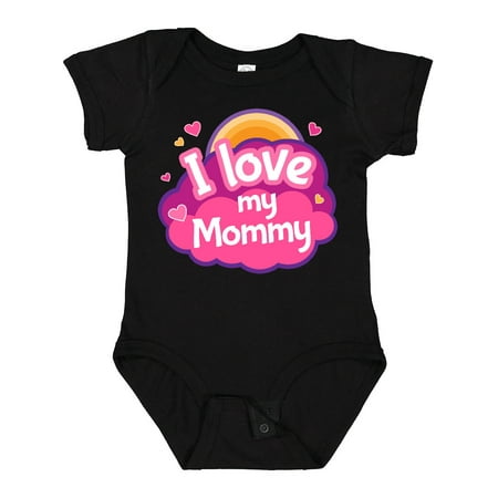 

Inktastic I Love My Mommy Girls Gift Baby Girl Bodysuit
