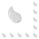 thumbnail image 2 of Methold Auriculares Auriculares compatibles con Bluetooth Sonido inalámbrico Micrófono recargable Auriculares manos libres para el hogar Teléfonos Blanco 10piezas, 2 of 6