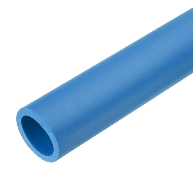 Tubo de espuma aislante Uxcell 1.1" x 1.5" para aislamiento de conservación de calor, aislamiento antifrío para agarre de manija, color azul