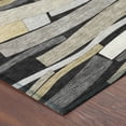 thumbnail image 3 of Addison Rugs Chantille Indoor/Outdoor Transitional Stripes Black Machine Washable Rectangle Rug, 10' x 14', 3 of 8