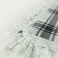 thumbnail image 3 of Houndstooth Palestine Scarf Keffiyeh Arafat Hatta Cotton Wide Scarf with Tassels, Shemagh Arab Cotton Unisex Scarves, 3 of 7